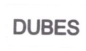 Trademark DUBES