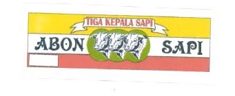 Trademark TIGA KEPALA SAPI ABON SAPI + LOGO