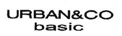 Trademark URBAN & CO BASIC