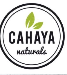 Trademark CAHAYA NATURALS + LOGO