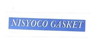 Trademark NISYOCO GASKET