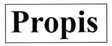 Trademark PROPIS