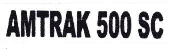 Trademark AMTRAK 500 SC