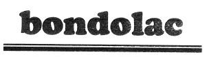 Trademark BONDOLAC