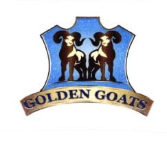 Trademark GOLDEN GOATS + LUKISAN