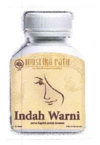 Trademark MUSTIKA RATU JAMU INDAH WARNI + LUKISAN