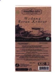 Trademark MUSTIKA RATU WEDANG BERAS KENCUR + LUKISAN