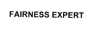 Trademark FAIRNESS EXPERT