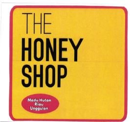 Trademark THE HONEY SHOP MADU HITAM RIAU UNGGULAN + LOGO