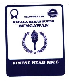 Trademark TELOGOHARJO KEPALA BERAS SUPER BENGAWAN FINEST HEAD RICE + LOGO