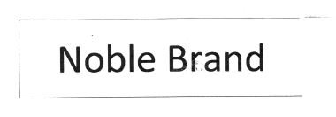 Trademark NOBLE BRAND