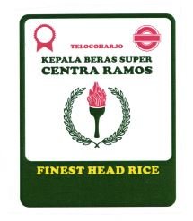 Trademark TELOGOHARJO KEPALA BERAS SUPER CENTRA RAMOS FINEST HEAD RICE + LOGO