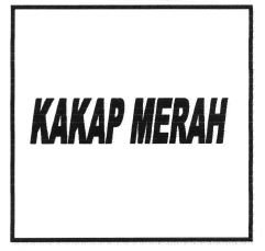 Trademark KAKAP MERAH