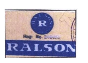 Trademark RALSON + LOGO