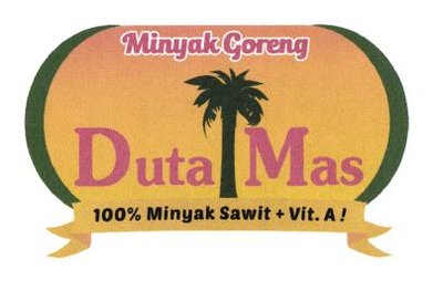 Trademark DUTA MAS MINYAK GORENG 100% MINYAK SAWIT+ VIT.A! + LOGO