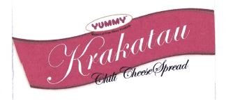 Trademark YUMMY KRAKATAU CHILI CHEESE SPREAD