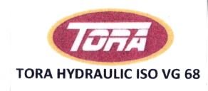 Trademark TORA HYDRAULIC ISO VG 68 + LOGO TORA