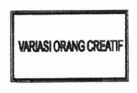 Trademark VARIASI ORANG CREATIF