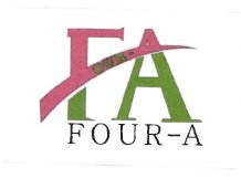 Trademark LOGO FA + FOUR-A