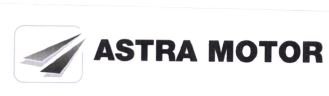 Trademark ASTRA MOTOR + LOGO