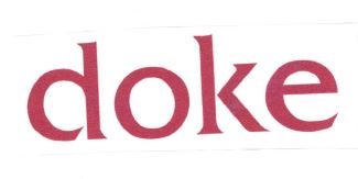 Trademark DOKE