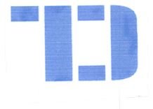 Trademark LOGO TD