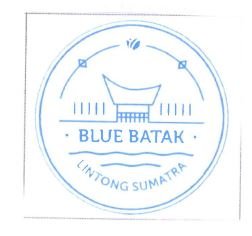 Trademark BLUE BATAK LINTONG SUMATRA + LUKISAN