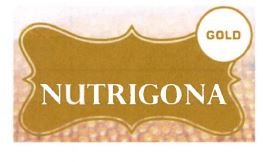 Trademark GOLD NUTRIGONA + LUKISAN