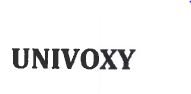 Trademark UNIVOXY