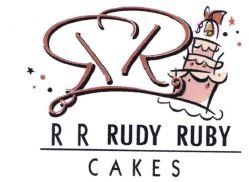 Trademark R R RUDY RUBY CAKES + LUKISAN