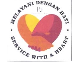 Trademark PLI / MELAYANI DENGAN HATI SERVICE WITH A HEART + LUKISAN