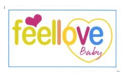 Trademark FEELLOVE BABY + LOGO HATI