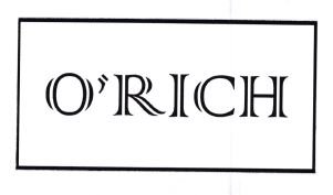 Trademark O'RICH