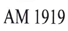 Trademark AM 1919