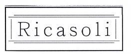 Trademark RICASOLI