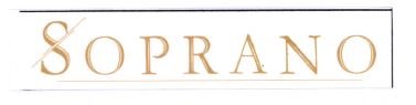 Trademark SOPRANO