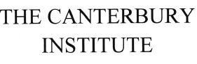 Trademark THE CANTERBURY INSTITUTE