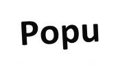 Trademark POPU