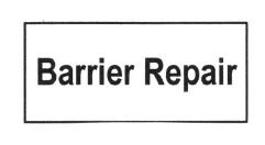 Trademark BARRIER REPAIR