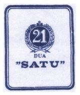 Trademark DUA "SATU" + LOGO 21