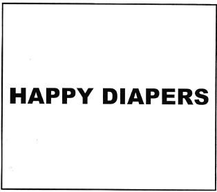 Trademark HAPPY DIAPERS