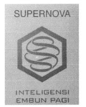 Trademark SUPERNOVA INTELIGENSI EMBUN PAGI + LOGO