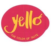 Trademark YELLO THE COLOR OF TASTE + LOGO