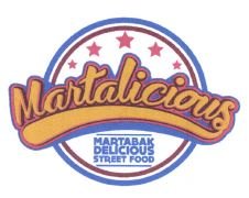 Trademark MARTALICIOUS MARTABAK DELICIOUS STREET FOOD + LOGO