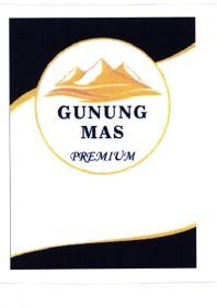 Trademark GUNUNG MAS PREMIUM + LOGO