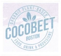 Trademark COCOBEET BOSTON ORGANIC PLANT BASED FOOD DRINK & PROVISIONS + LUKISAN