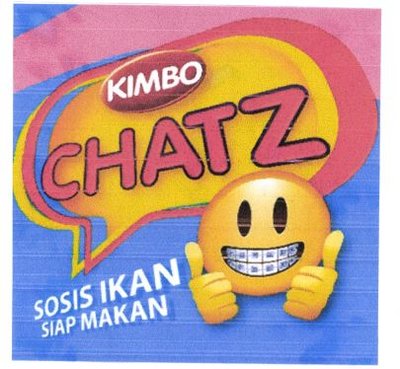 Trademark KlMBO CHATZ SOSIS IKAN SIAP MAKAN + LOGO