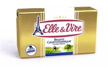 Trademark ELLE & VIRE BEURRE GASTRONOMIQUE + LUKISAN