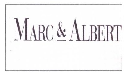 Trademark MARC & ALBERT