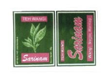 Trademark SARINAM TEH WANGI WANGI SEGAR MANTAP + LOGO